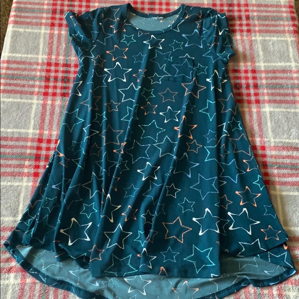 LuLaRoe Scarlet Stars Dress